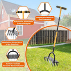 Lawn aerator aerifier verticutter for compacted soils | House Growers