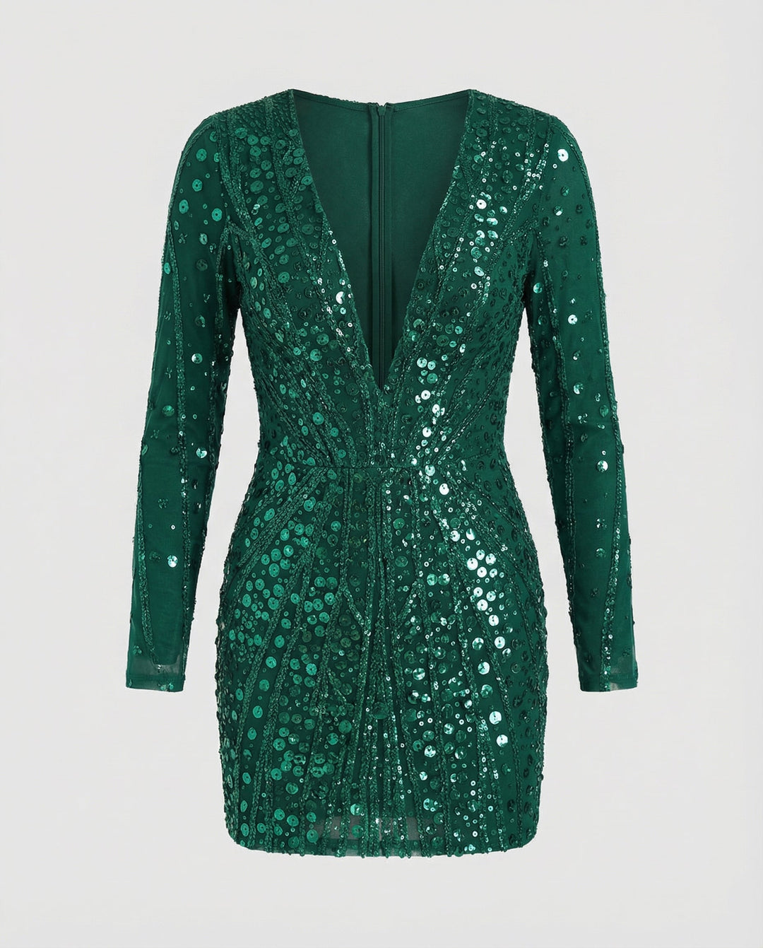 Golden Sequin Dress Women