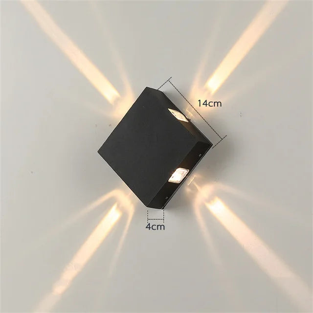 Modern LED garden wall lamp for outdoors – Weatherproof, energy-saving & decorative lighting |