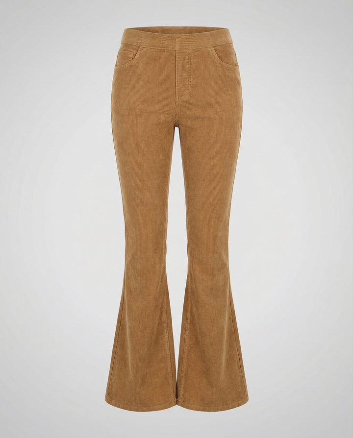 Comfortable Corduroy Flared Pants Women