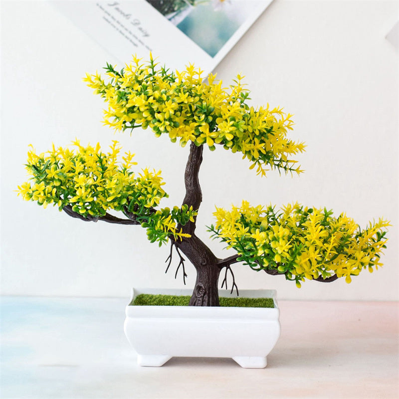Happy Growers | Green Table Plant in Pot – Atmospheric Table Decoration for Every Season