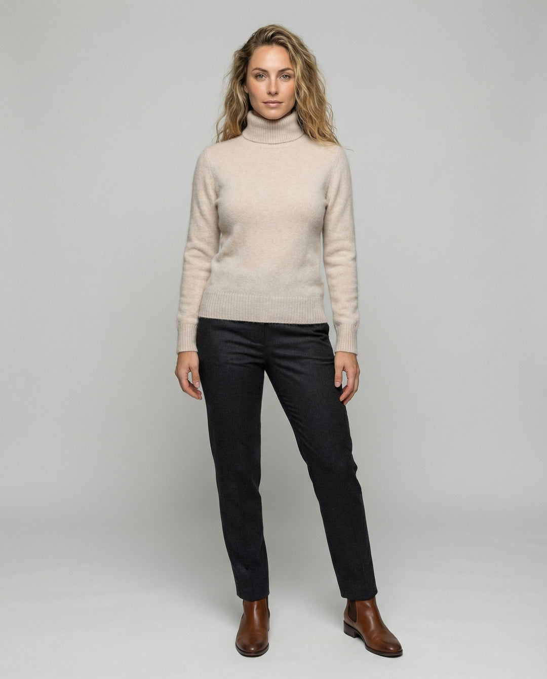 Soft Cashmere Turtleneck Women