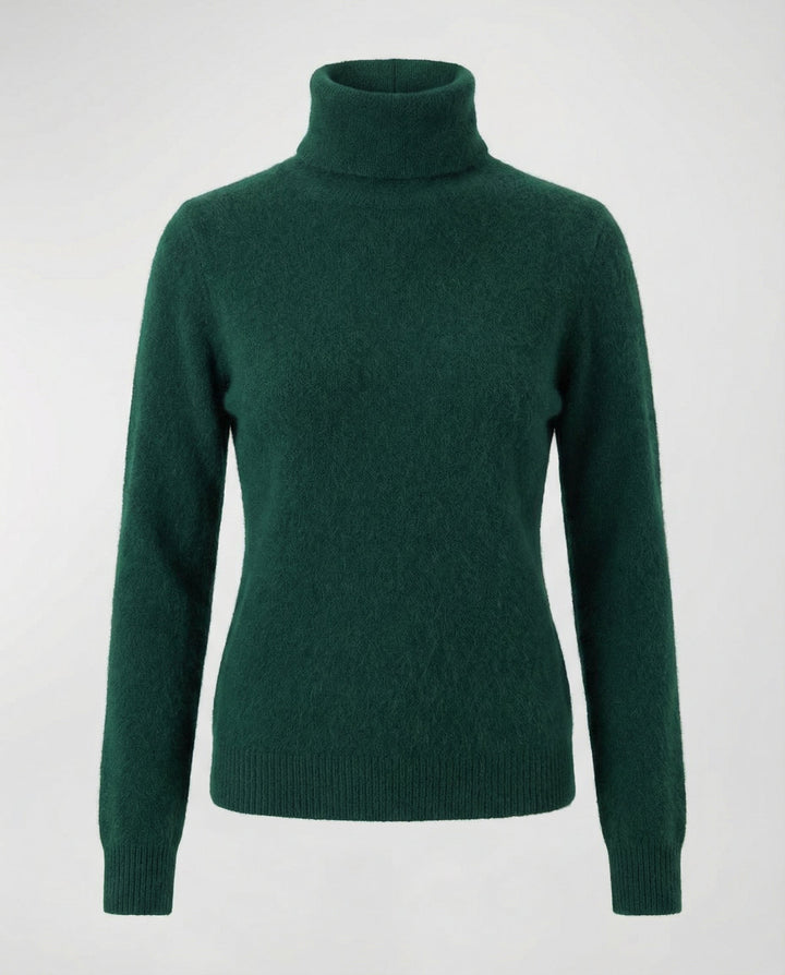 Soft Cashmere Roll Neck Sweater Women
