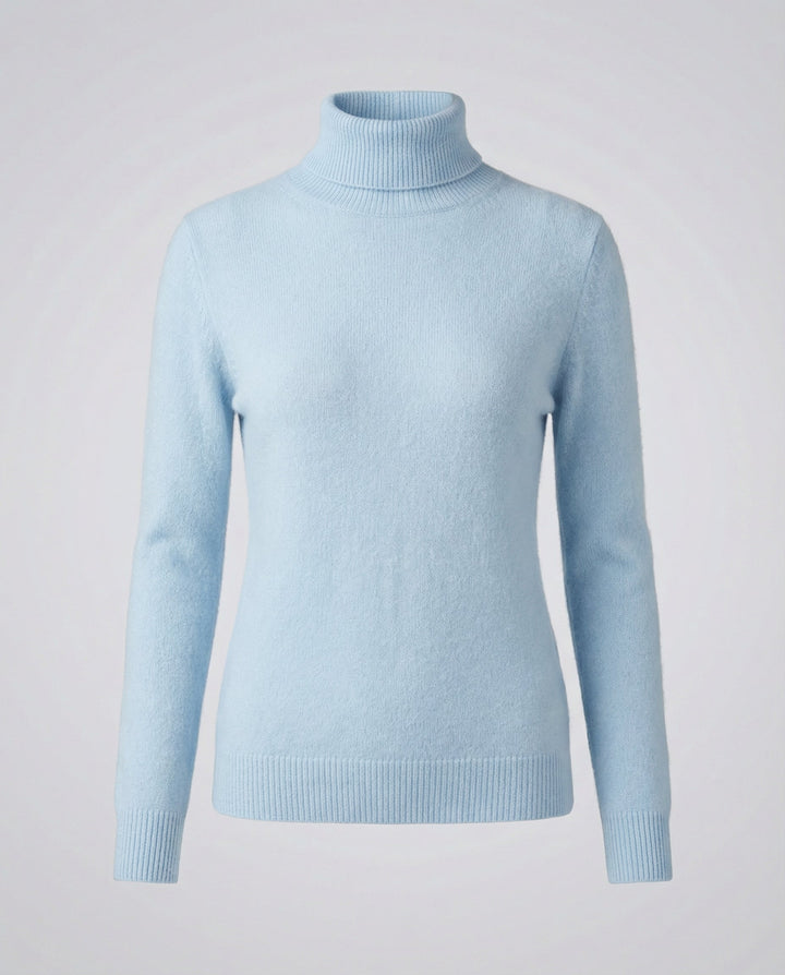 Soft Cashmere Roll Neck Sweater Women