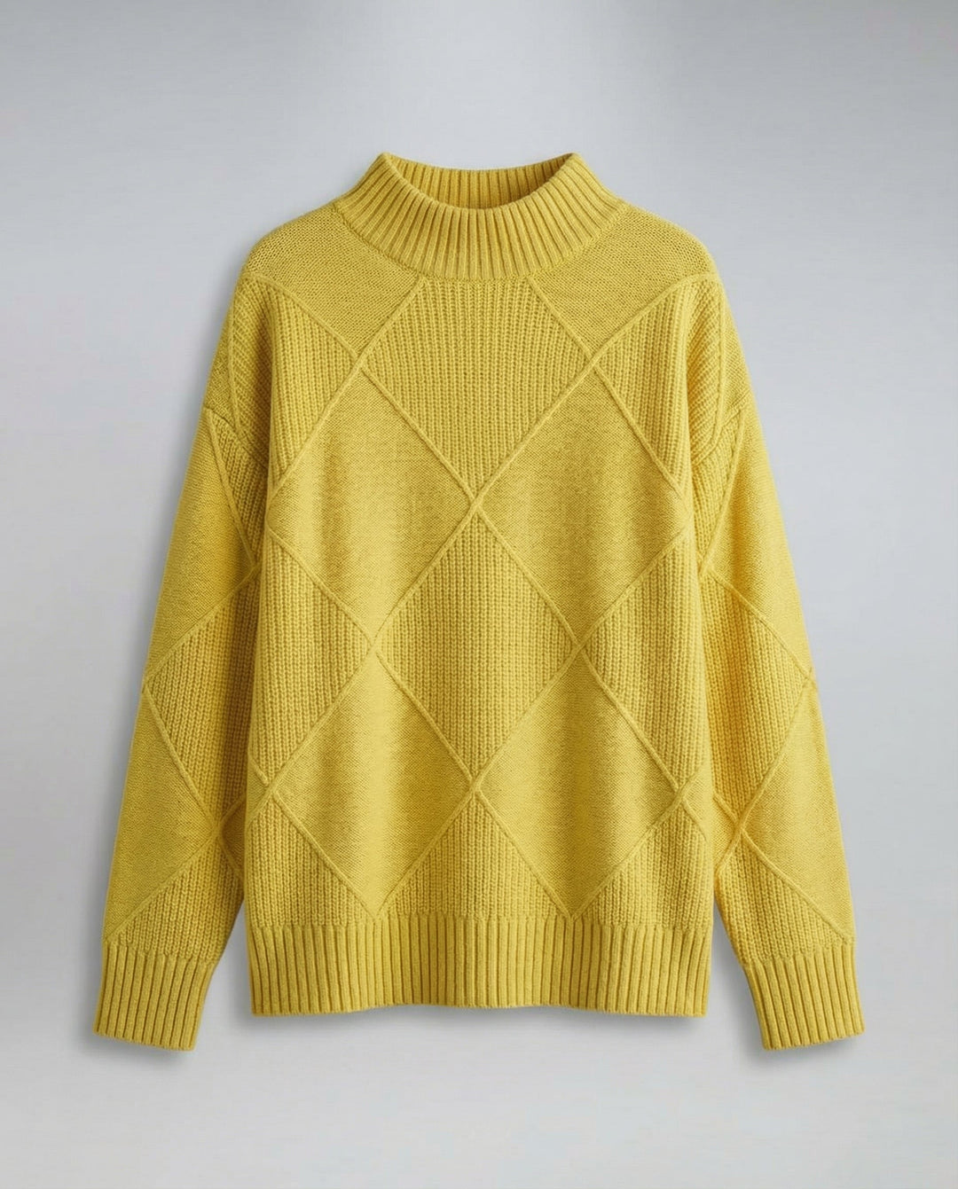 Soft Cashmere Roll Neck Sweater Women