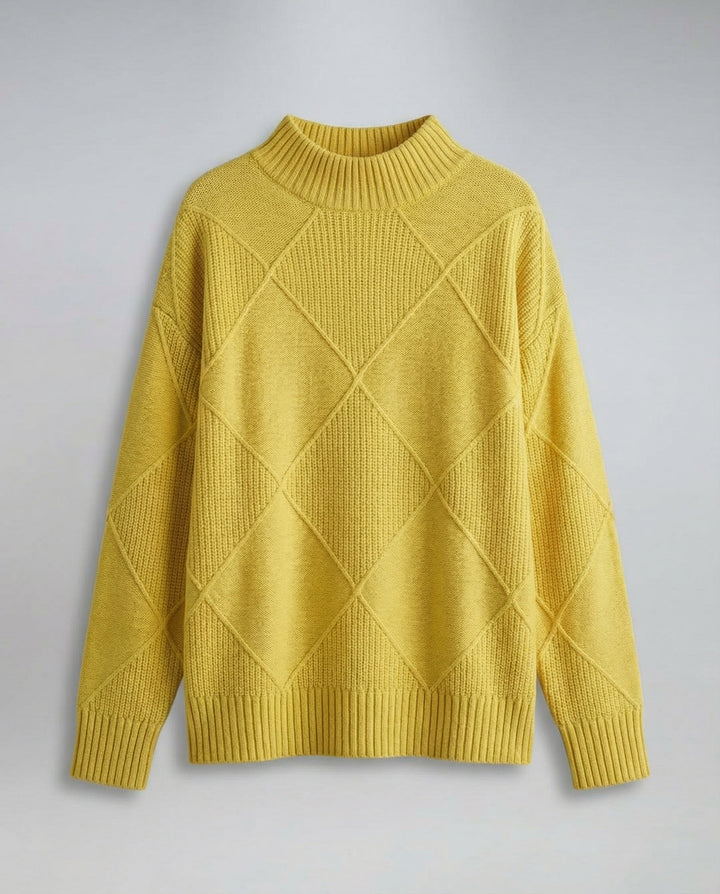 Soft Cashmere Roll Neck Sweater Women