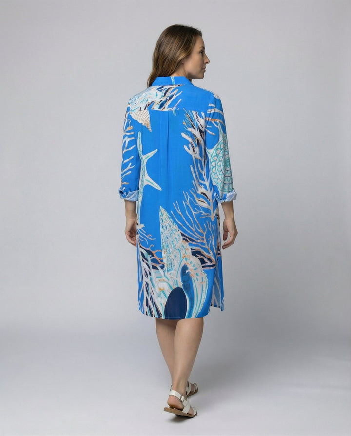 Long Women's Beach Blouse