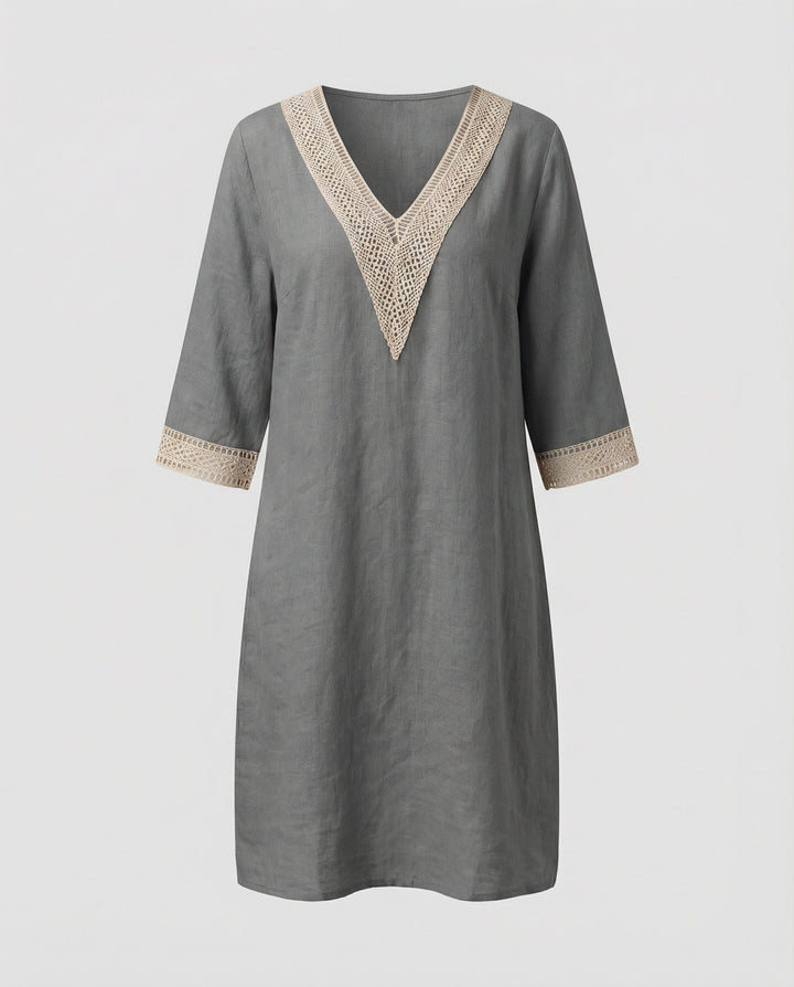 Casual women's cotton dress