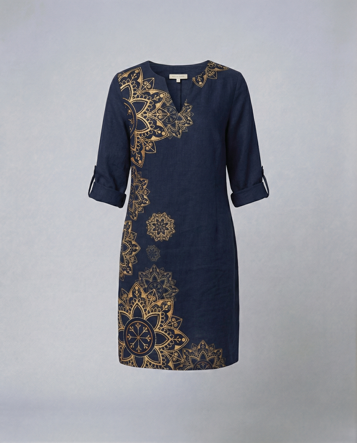 Elegant Flower Dress Women