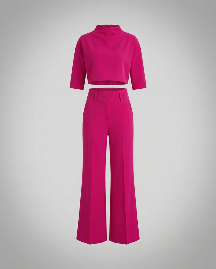 Tailored Autumn Pants Set Women