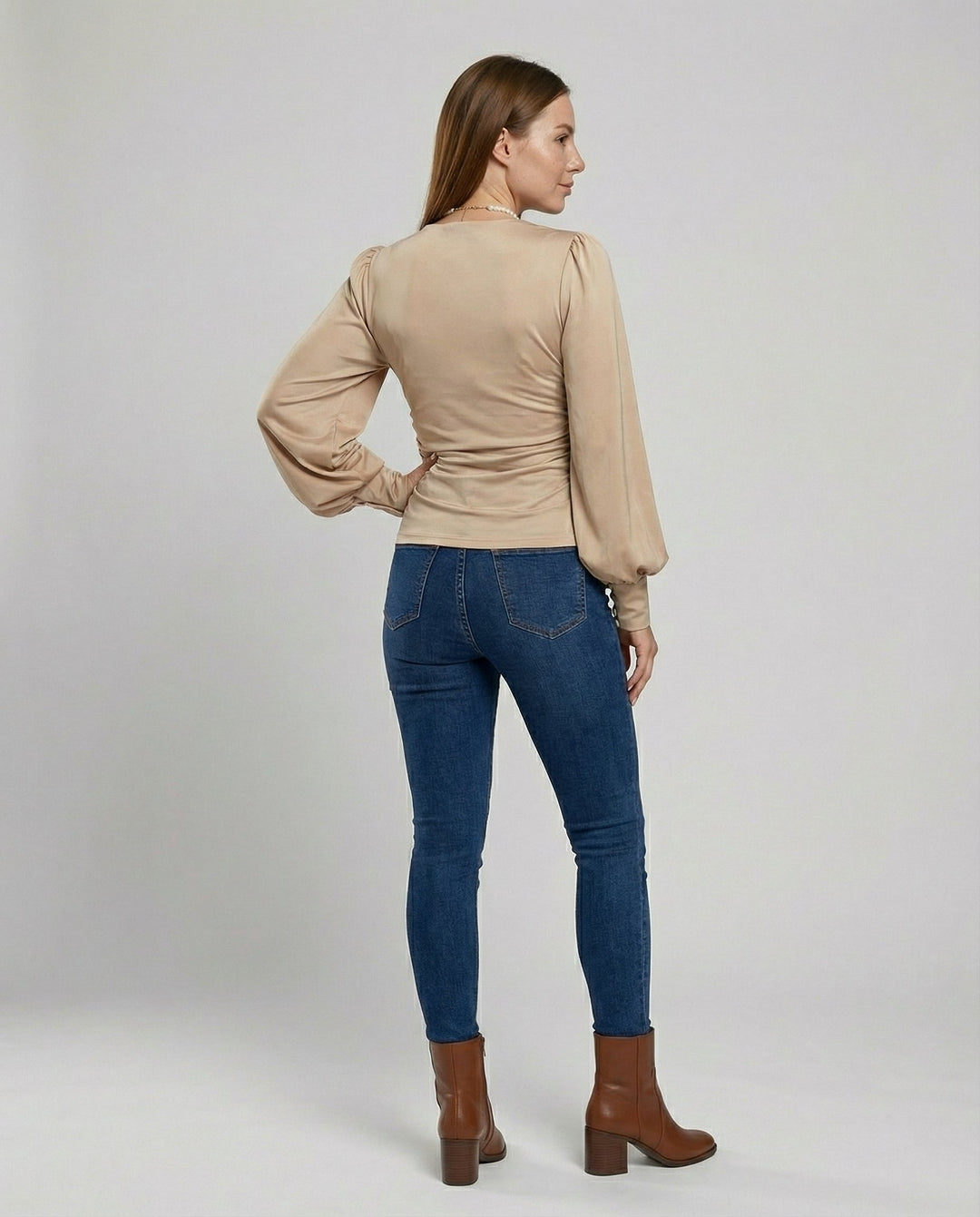 Elegant Women's V-Neck Top