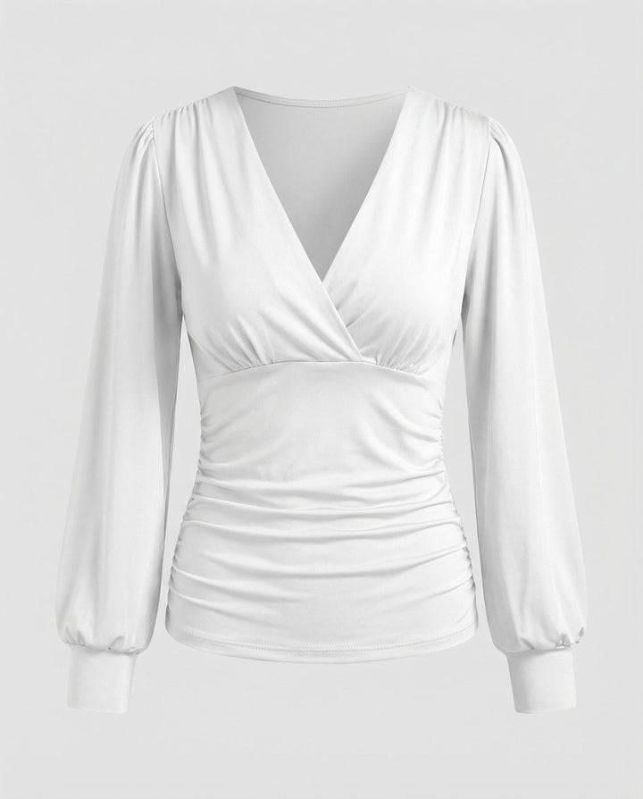 Elegant Women's V-Neck Top