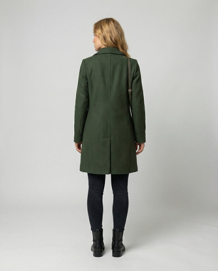 Elegant women's coat autumn