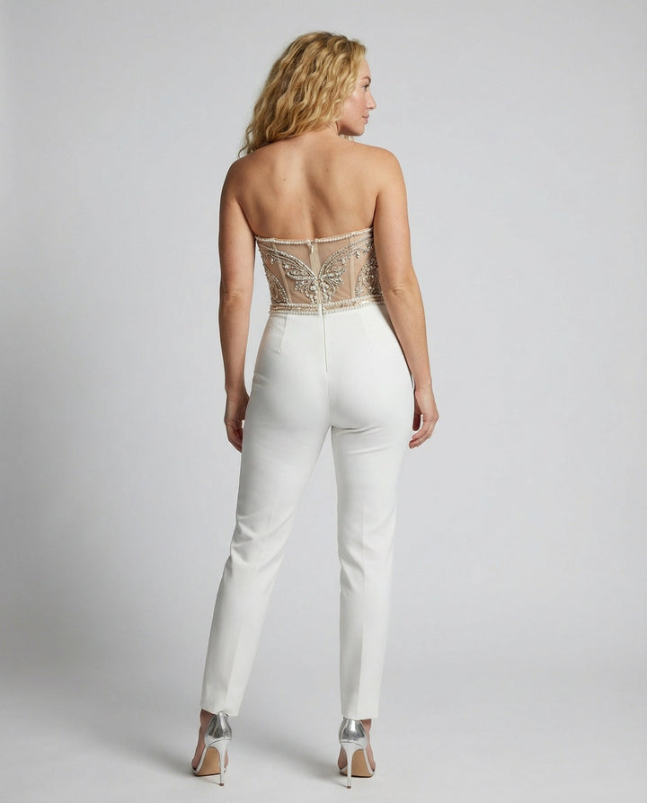 Elegant Women's Jumpsuit Strapless