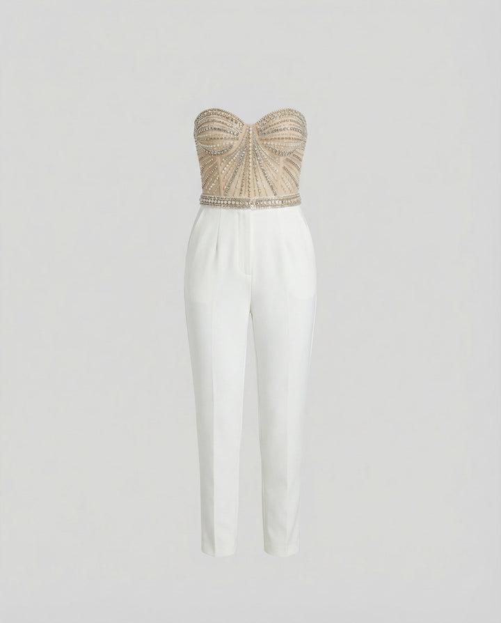 Elegant Women's Jumpsuit Strapless