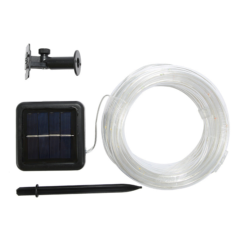 Flexible Waterproof LED Rope Light Clear PVC Tube Low-Voltage Outdoor Decorative Strand