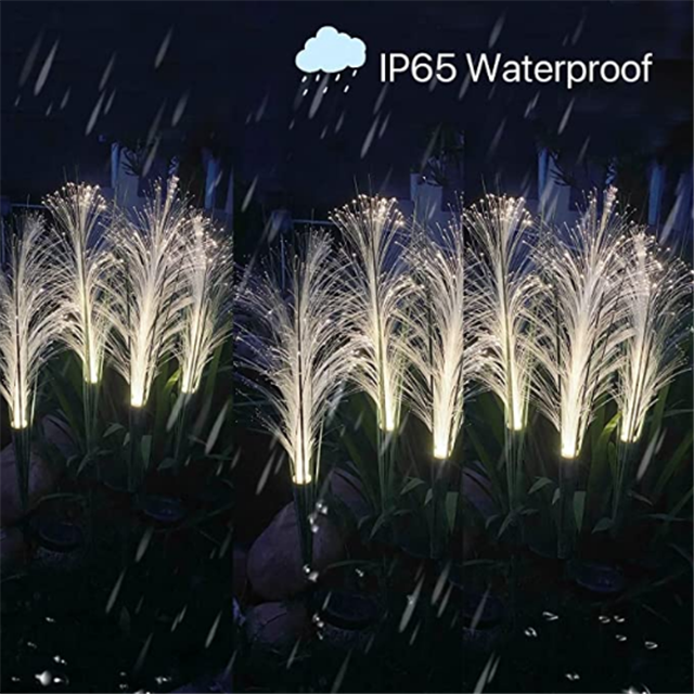 Solar Wicker Garden Lamp - Colorful LED Garden Lighting with IP65 Waterproof Protection |