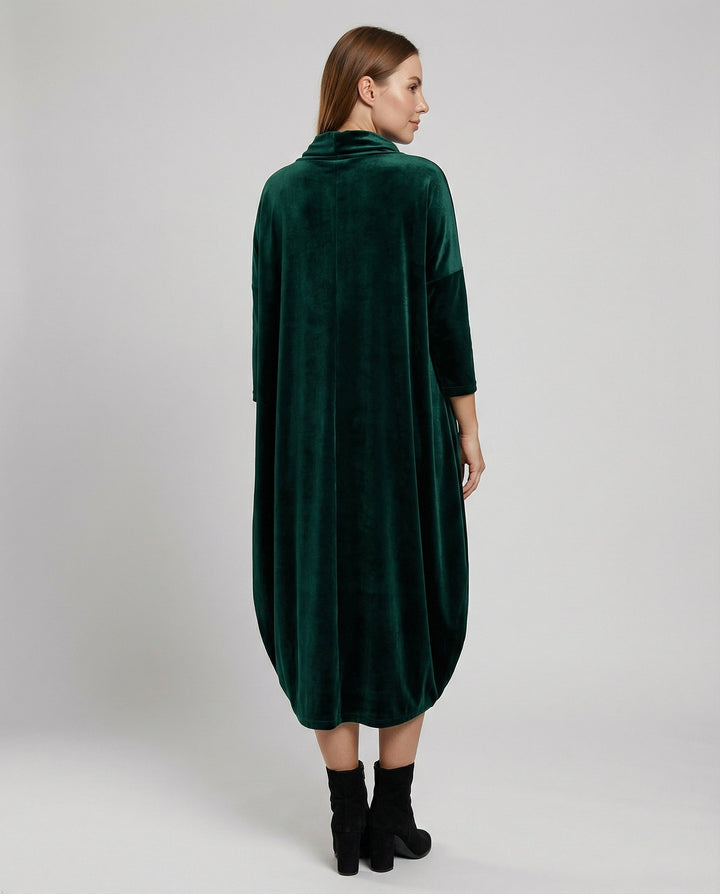 Elegant Velvet Dress Women