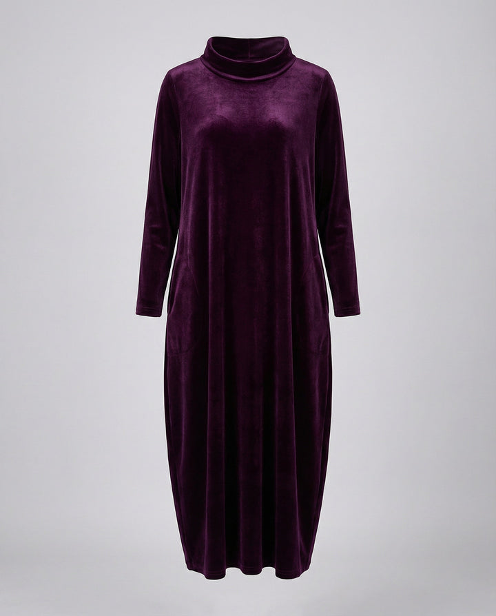 Elegant Velvet Dress Women