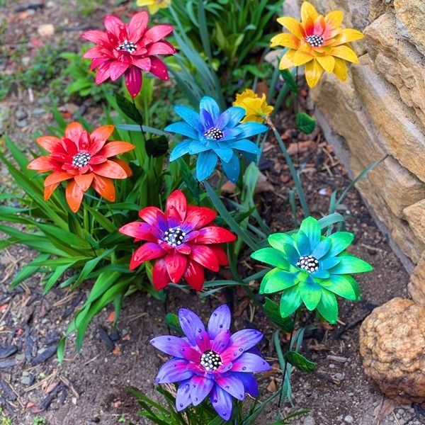 Happy Growers | Garden Decoration Metal Flowers