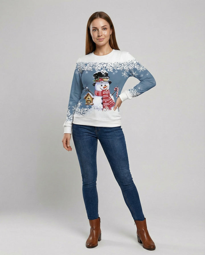 Colorful Snowman Design