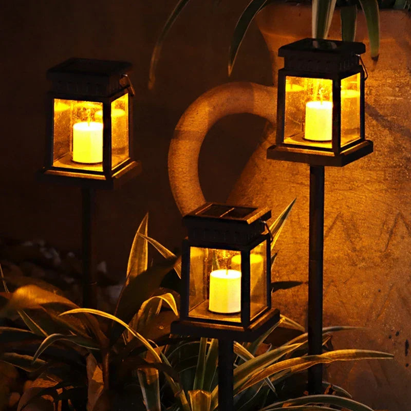 Solar LED Lantern - Stylish Lighting for Outdoors with Eco-Friendly Energy |
