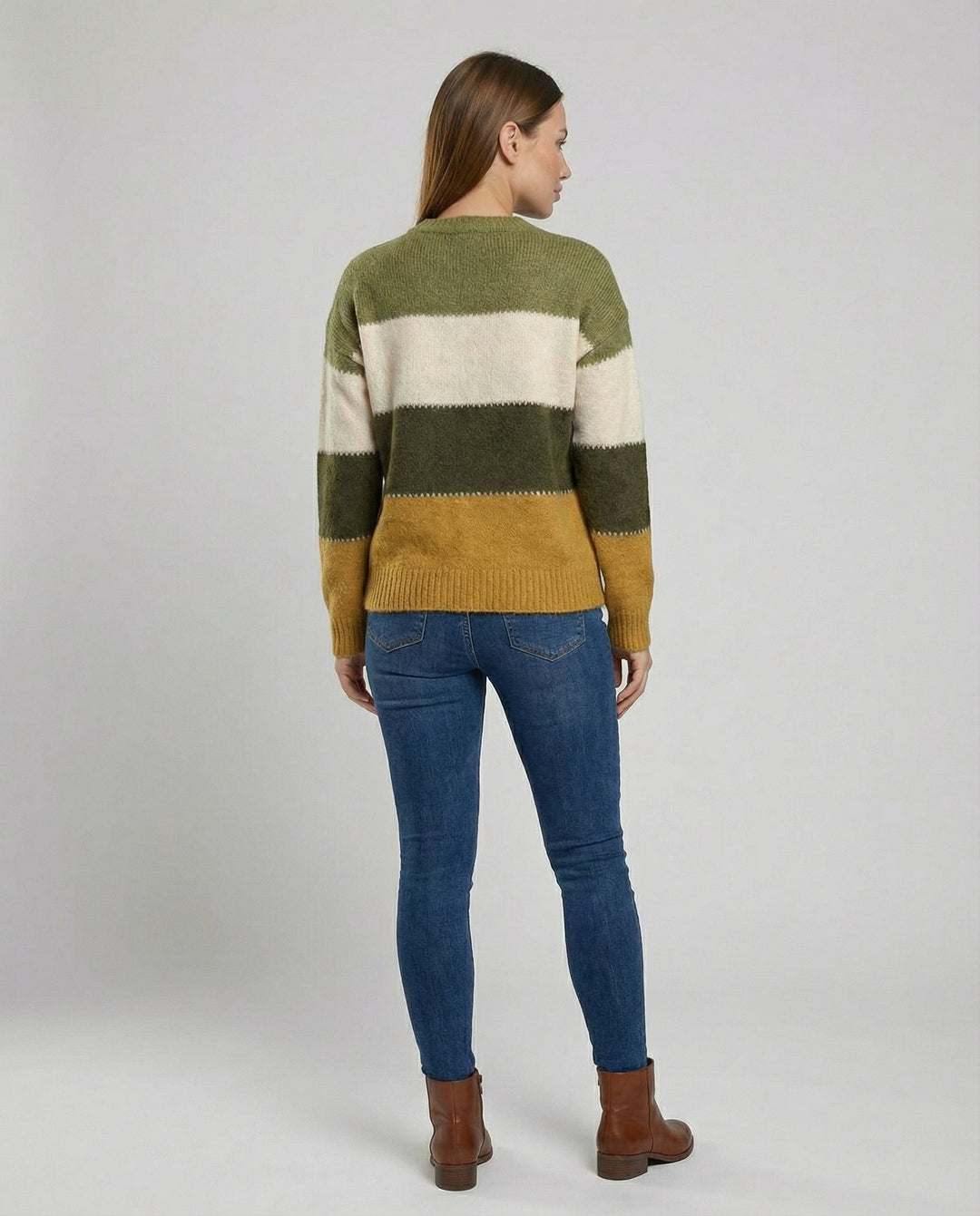 Striped Women's Sweatshirt