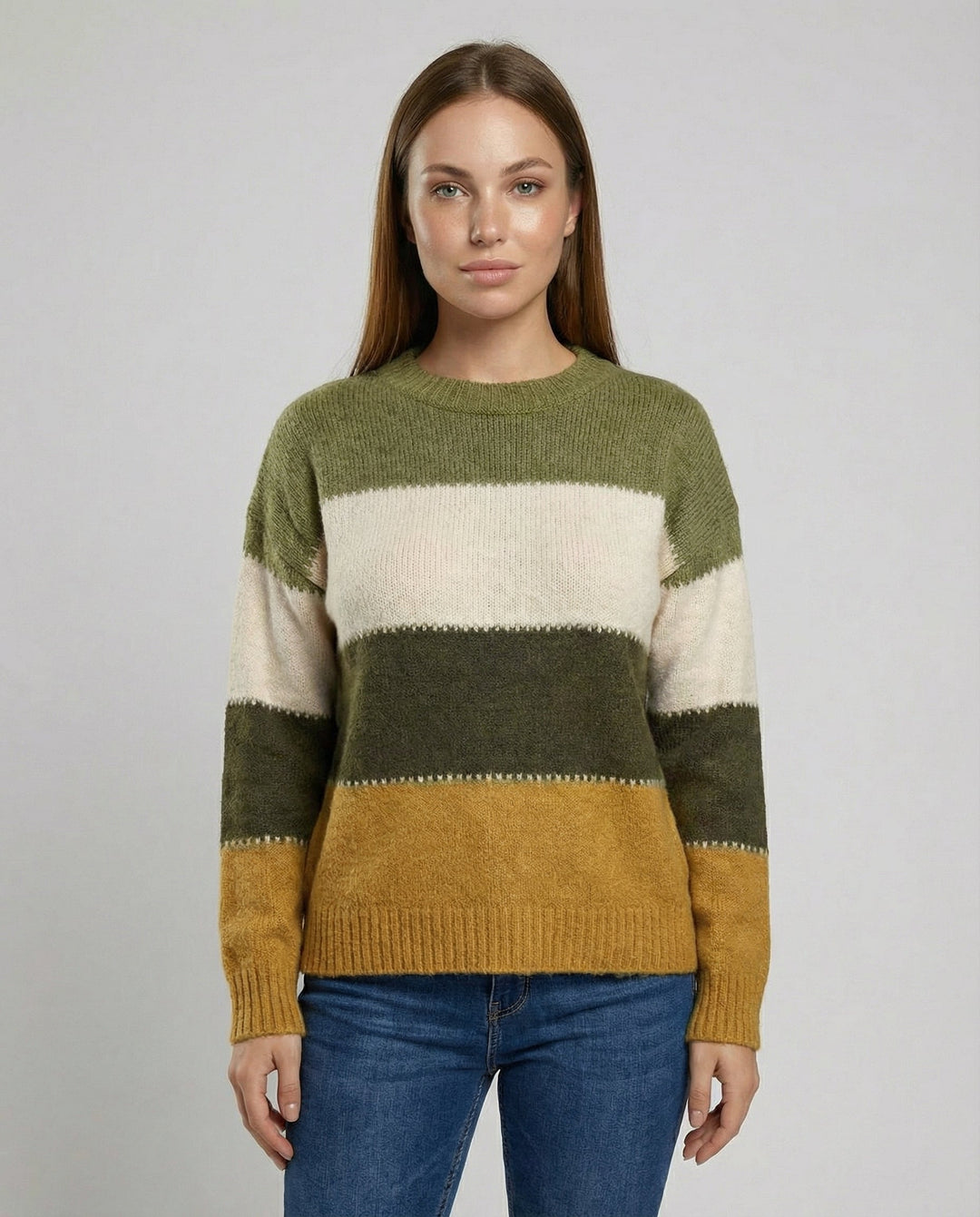 Striped Women's Sweatshirt