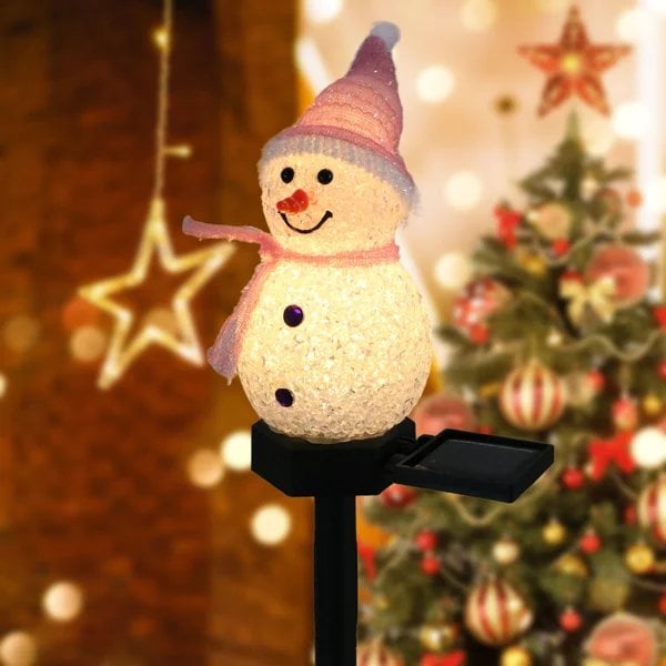 LumiFrost – The Solar-Powered Snowman That Brightens Your Winter Evenings