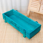 Happy Growers | Vintage Wooden Succulent Planter Box