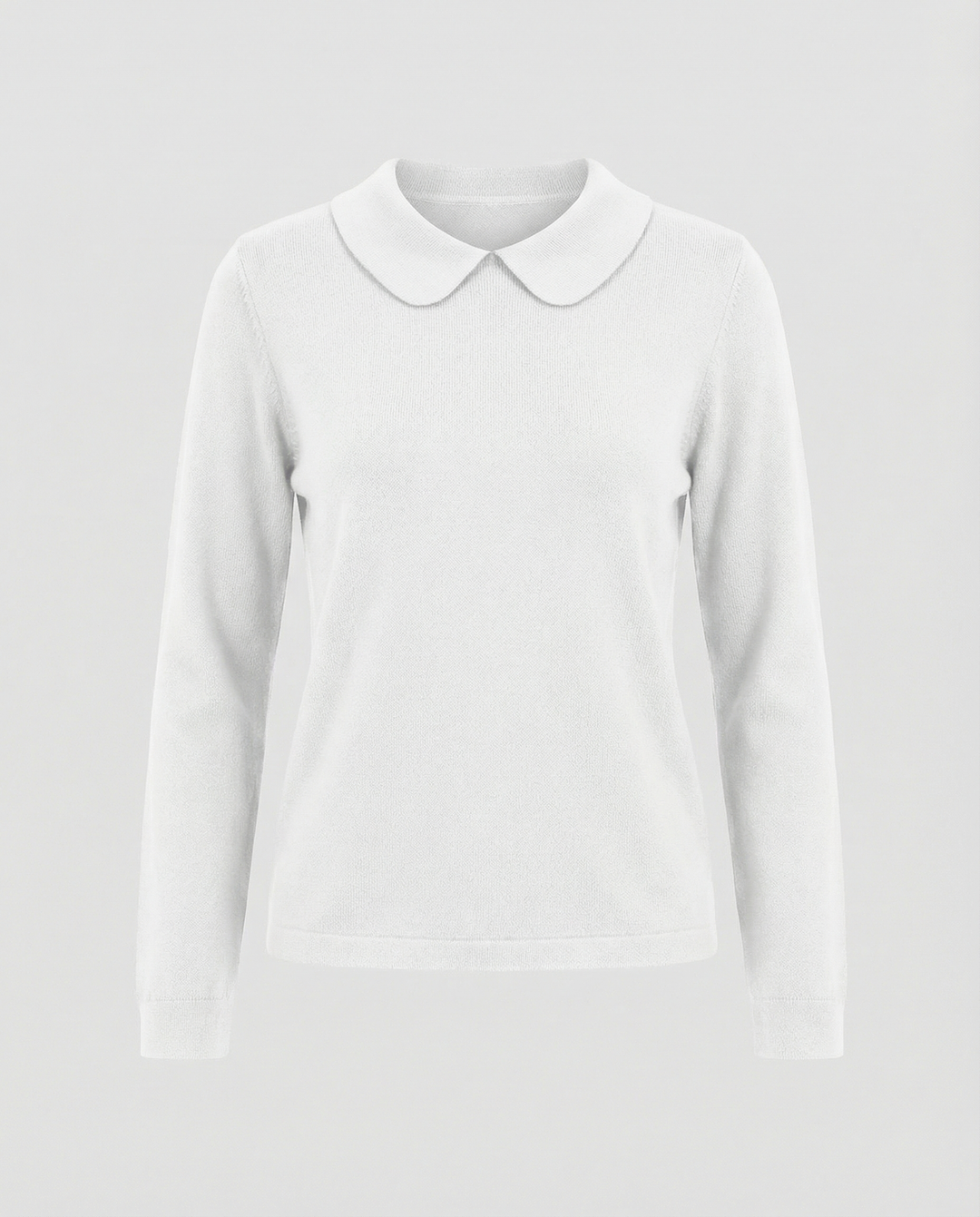 Collar knit sweater women's