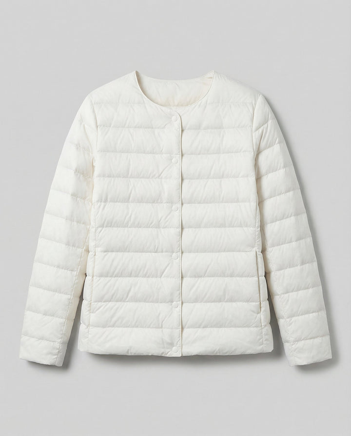 Light down jacket women warm