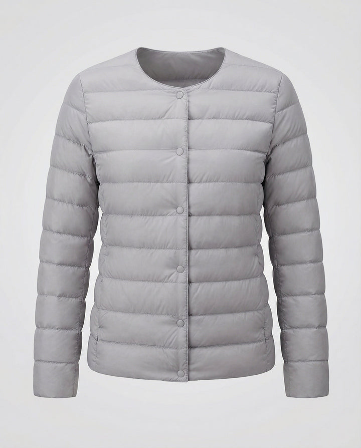 Light down jacket women warm