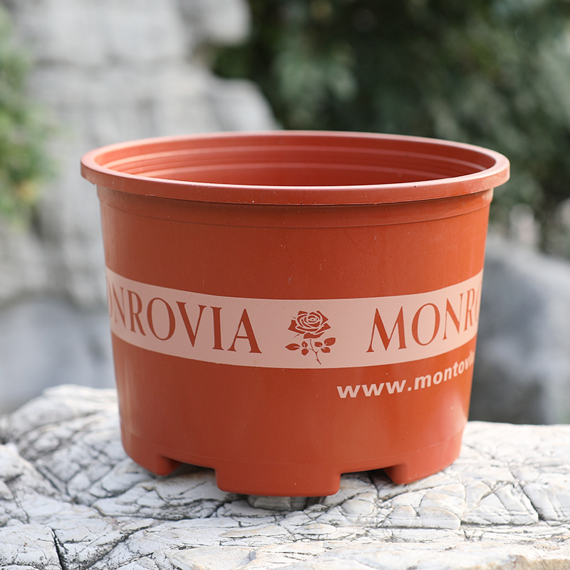 Happy Growers | Robust Plant Pot Made of Plastic – Weatherproof Flower Pot for Garden and Balcony