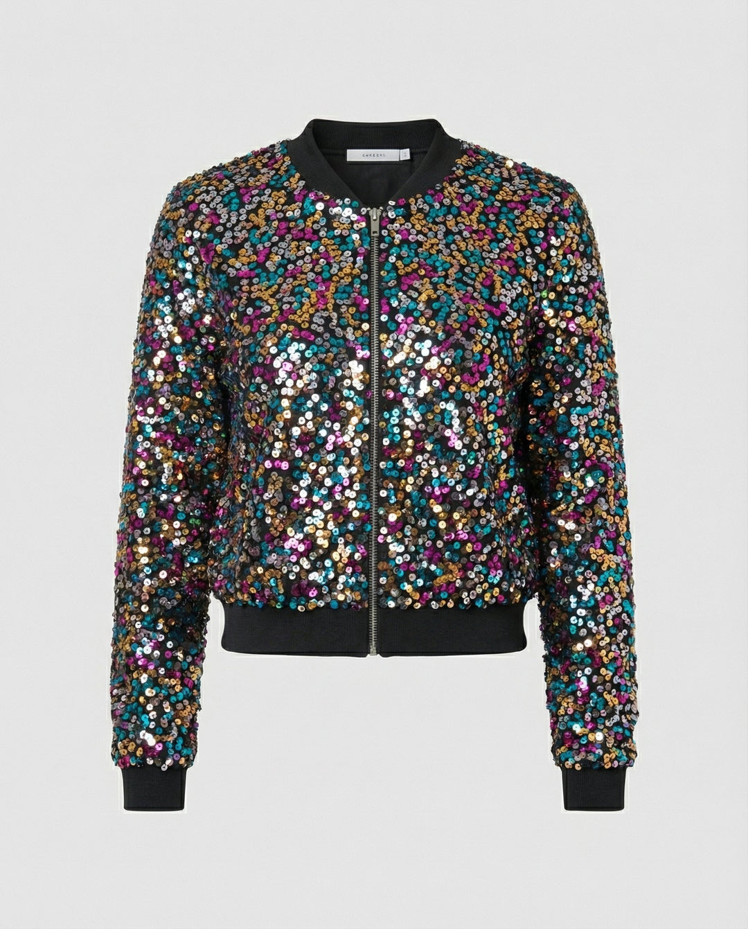 Sequin Bomber Jacket Women