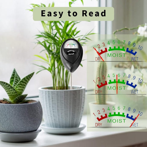Battery-Free Soil Moisture Meter Happy Growers