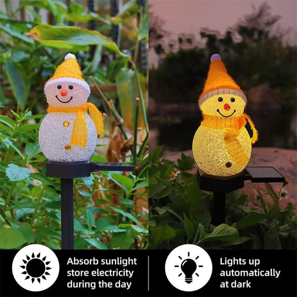LumiFrost – The Solar-Powered Snowman That Brightens Your Winter Evenings