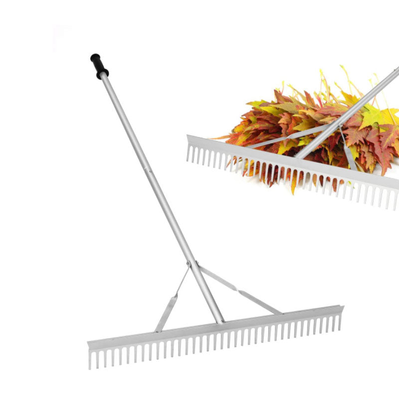 House Growers | Aluminum Landscape Rake, Leaf Rake, Grass Rake, Soil Rake, Lake Rake, Garden Farm Tools