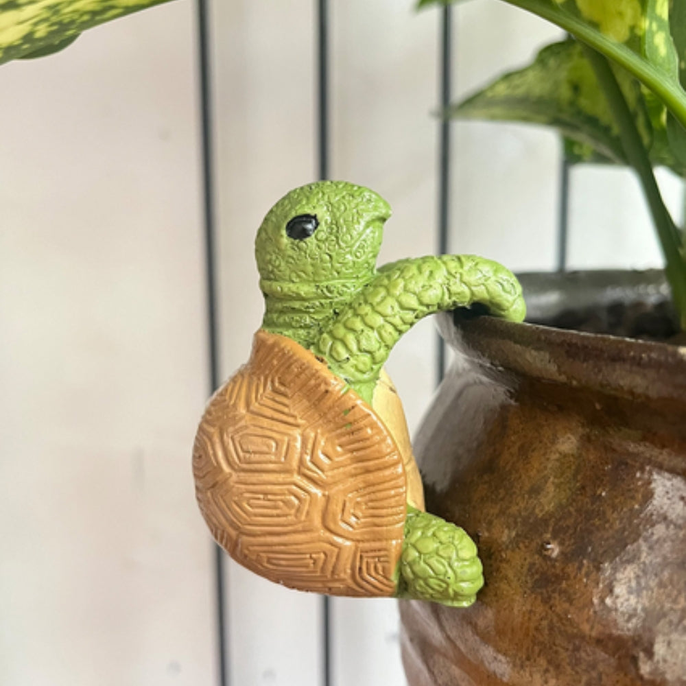 Happy Growers | Arden Hanging Turtle Resin Pot Ornament