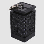 Contemporary Retro Solar Waterproof Rectangular Lantern Flame ABS LED Landscape Lighting Outdoor Light For Outdoor |