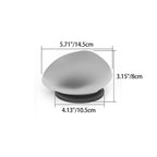 Modern Minimalist Waterproof Solar Pebble PP LED Outdoor Light Landscape Lighting For Garden |