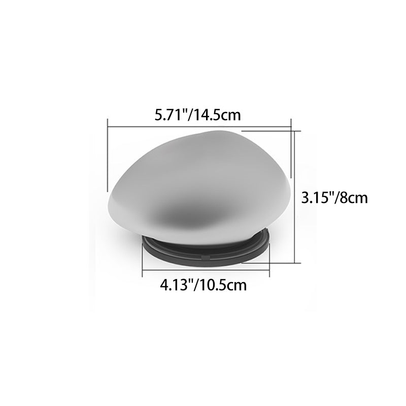 Modern Minimalist Waterproof Solar Pebble PP LED Outdoor Light Landscape Lighting For Garden |