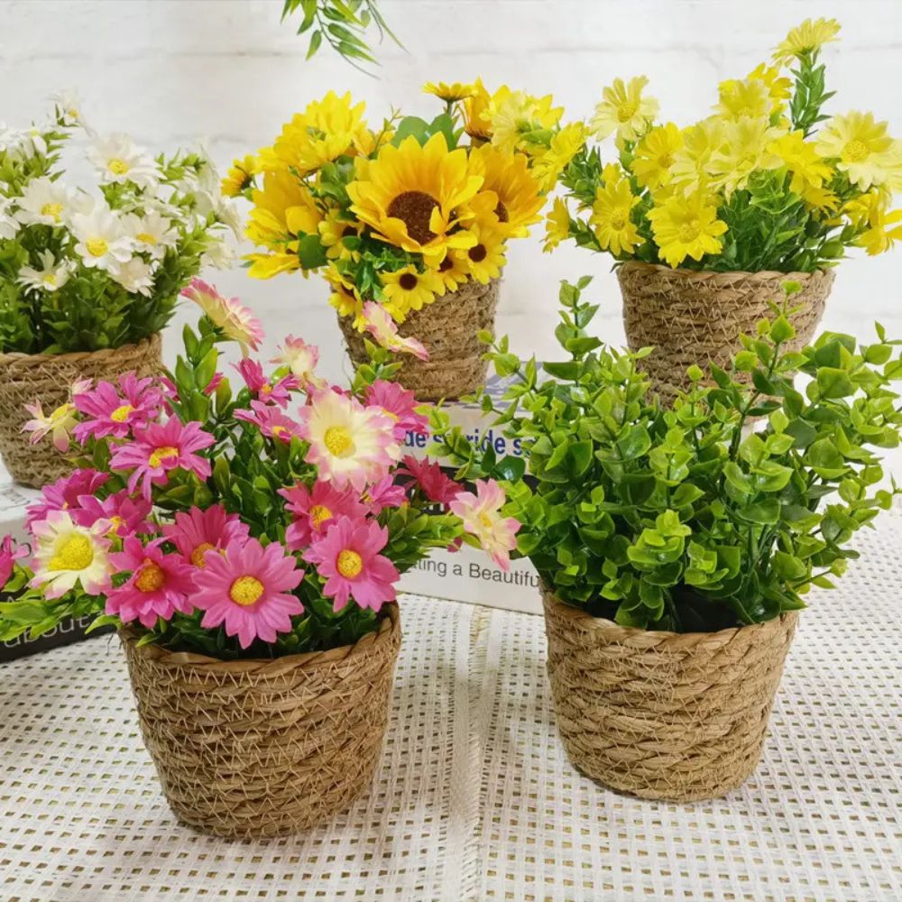 Happy Growers | Bloom Ease Mini Artificial Potted Plant