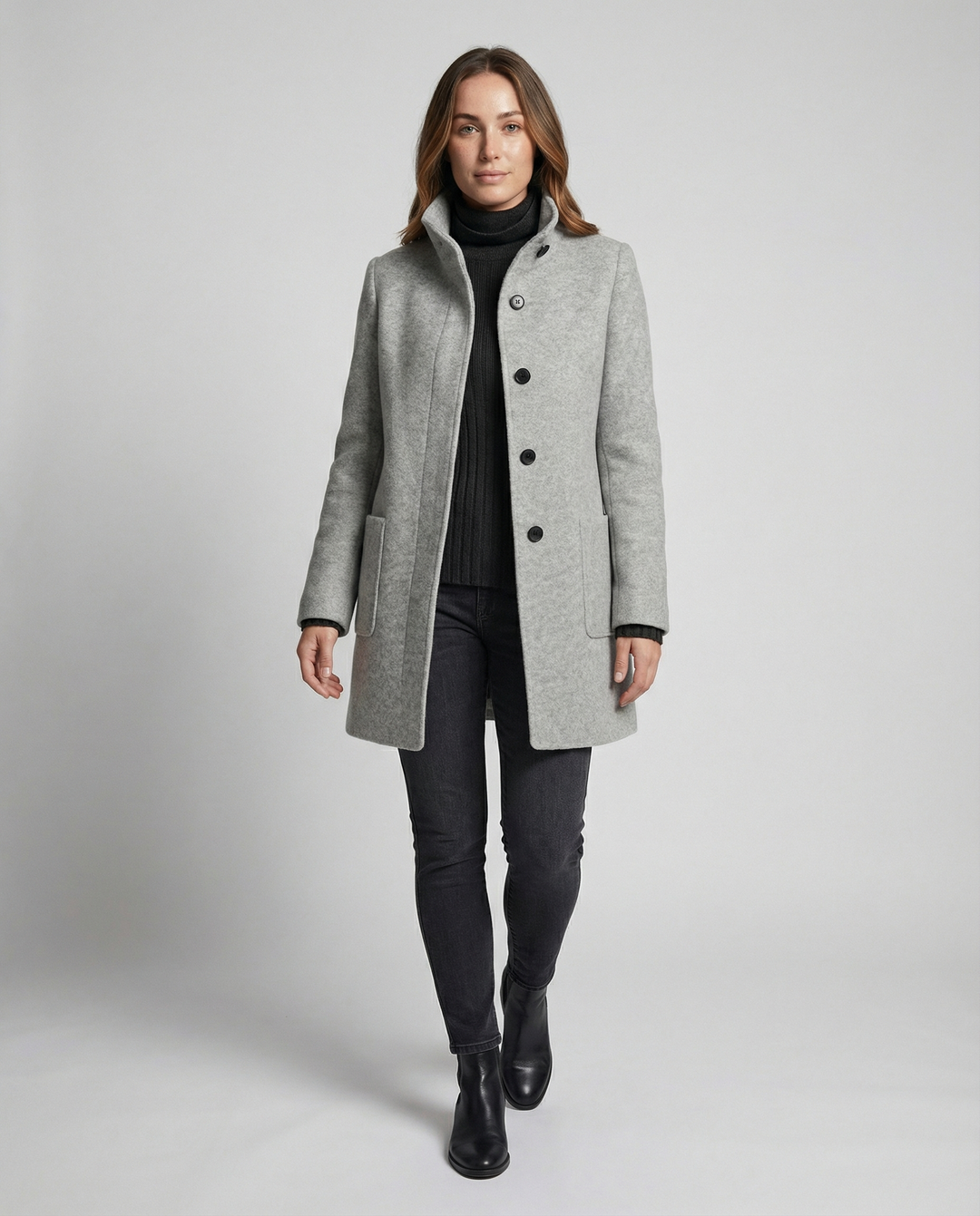 Elegant Short Coat Women