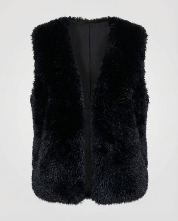 Faux Fur Vest Women