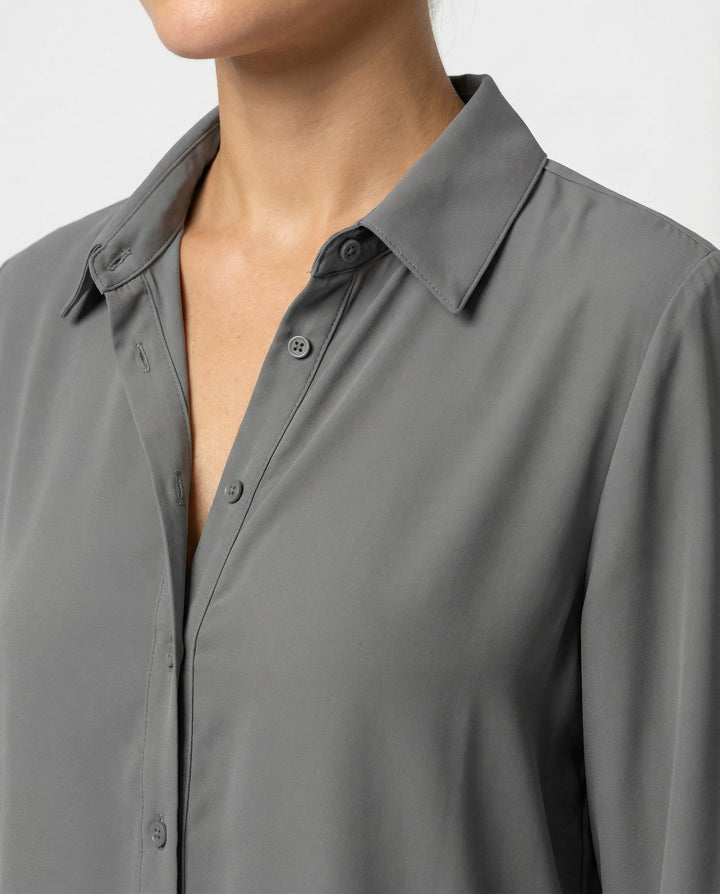 Elegant ladies blouse long sleeve
