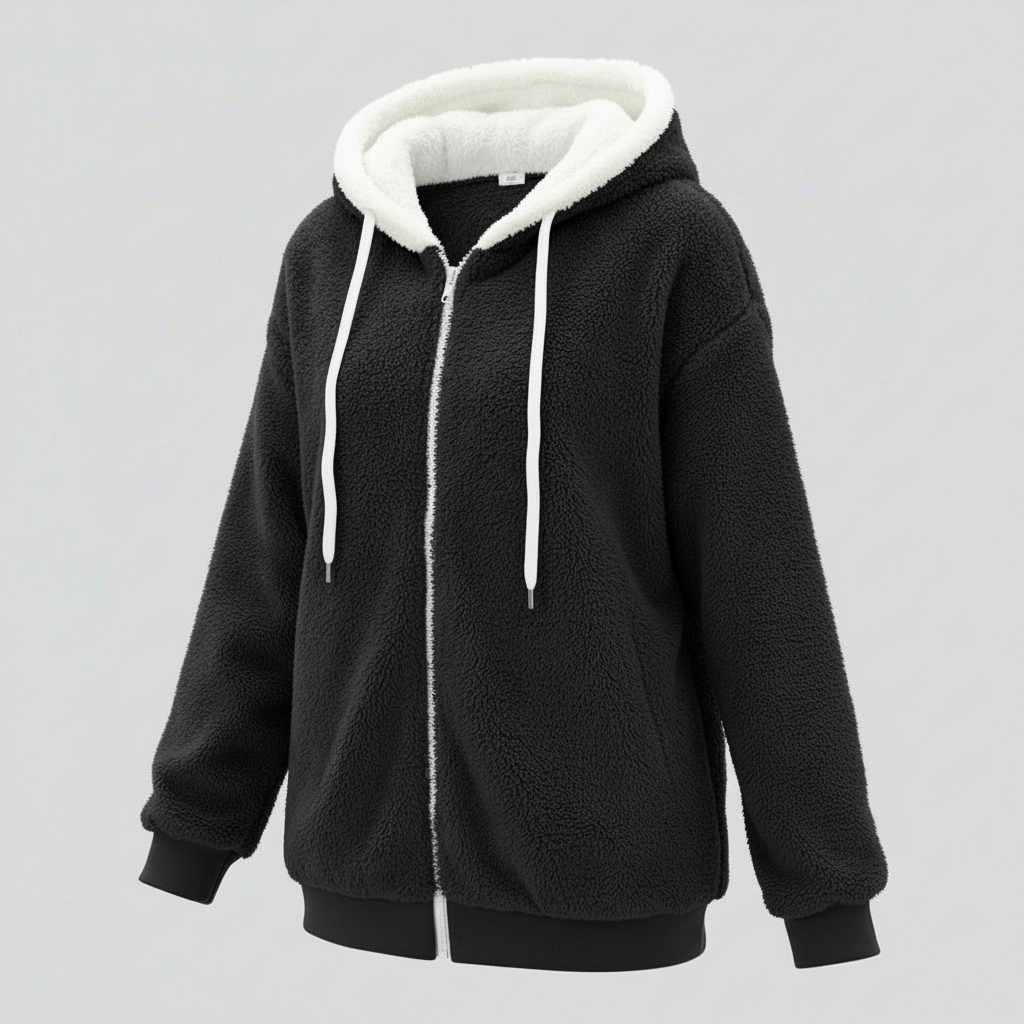 Extra warm Teddy hoodie