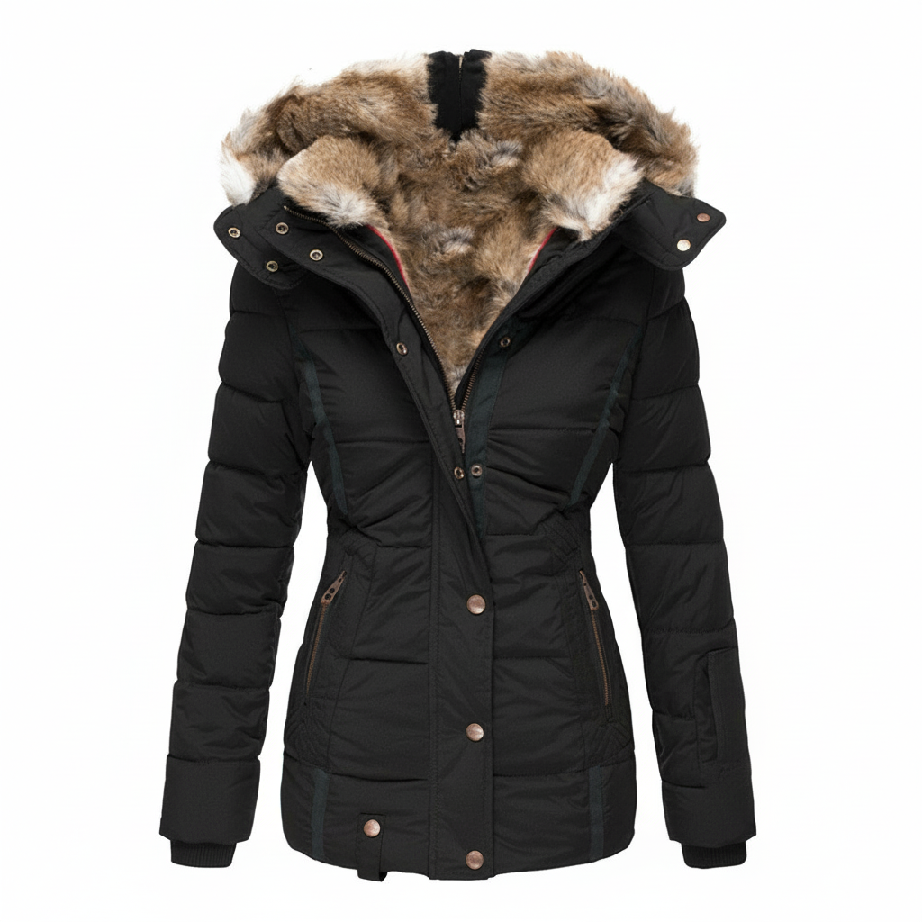 Warm Padded Winter Jacket Women