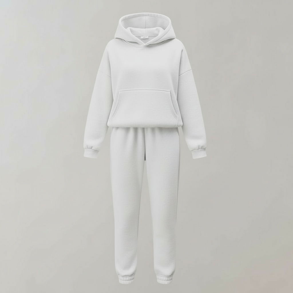 Retro Tracksuit Women Cotton