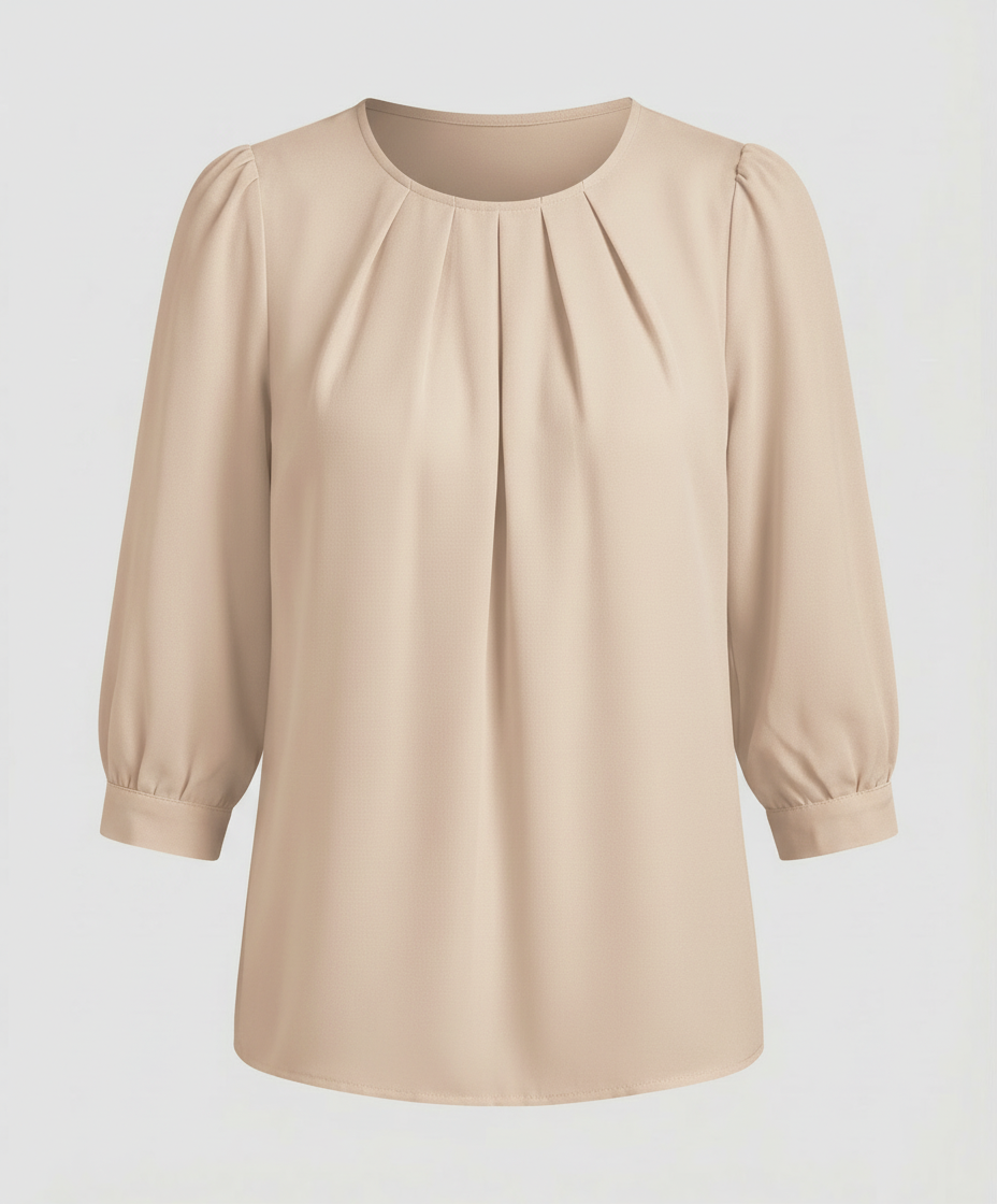 Elegant Satin Blouse Women